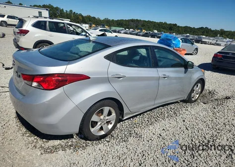 2013 Hyundai Elantra Gls из США, поврежденный, VIN 5NPDH4AE9DH398149